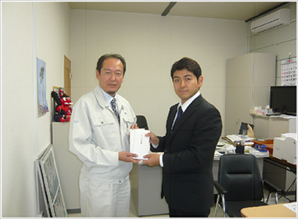 岩手県陸前高田市へ義援金を届けてまいりました